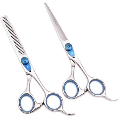 Hair Scissors 6" 17.5cm SELL in BULK Japanese Steel Purple Dragon Hair Cutting Scissors for Barber Thinning Scissors Haircut Set