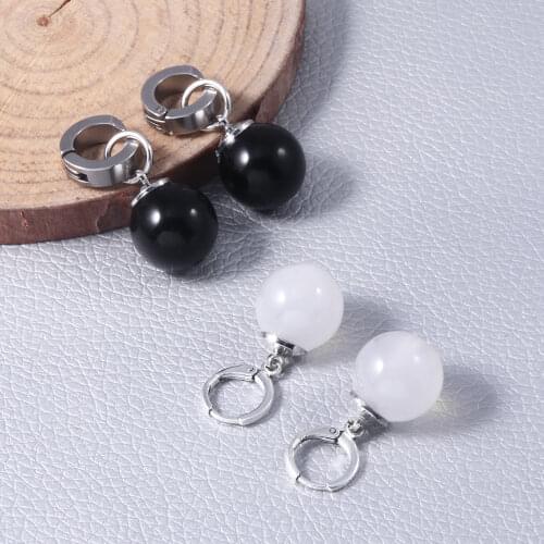 Genshin Impact Game Pendant Earrings Cosplay QiQi Agate Accessories Jewelry Ear Hook Ornaments Ear Clip Ear Stud Props Decor