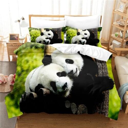 Panda Bedding Set Duvet Cover Set 3d Bedding Digital Printing Bed Linen Queen Size Bedding Set Fashion Design