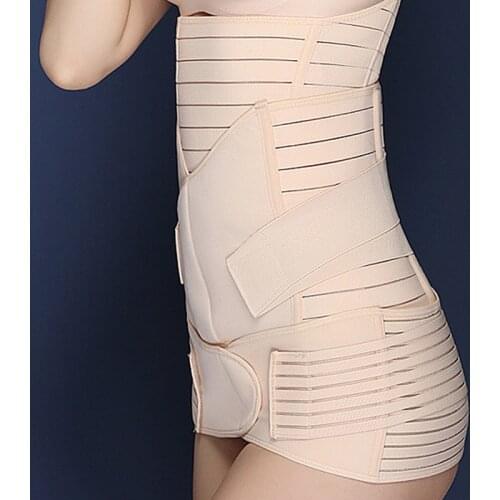 Belly Abdomen Pelvis Postpartum Belt Body Recovery Shapewear Belly Slim Waist Cinchers Breathable Waist Trainer Corset