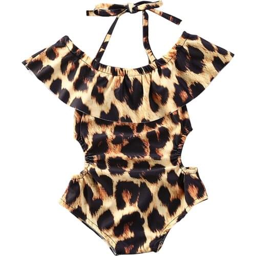 Pudcoco USPS Fast Shipping 1-5Years Newborn Infant Baby Girl Summer Ruffle Swimsuit Swimwear Bikini Swimming Costume