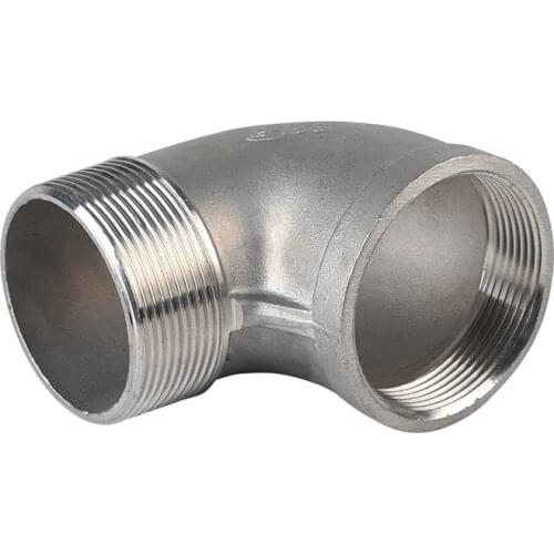 1/8'' - 2'' BSP Male to Female Thread 304 Stainless Steel 90 Degree Elbow DN6 - DN50 Water Pipe Fitting SS304 Joint Connector