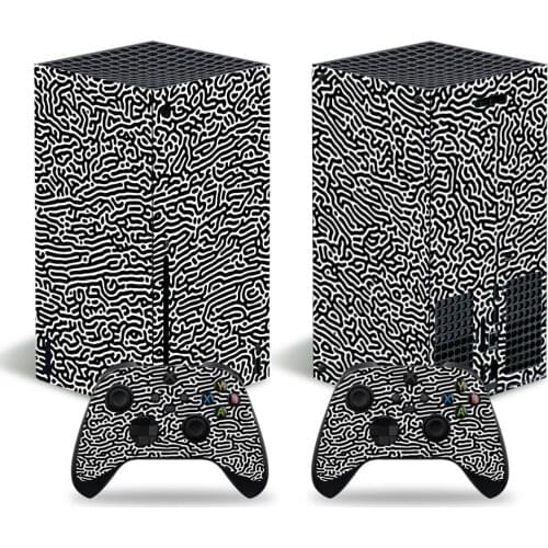 Rune Style Skin Sticker Decal Cover for Xbox Series X Console and 2 Controllers Xbox Series X Skin Sticker Viny 1