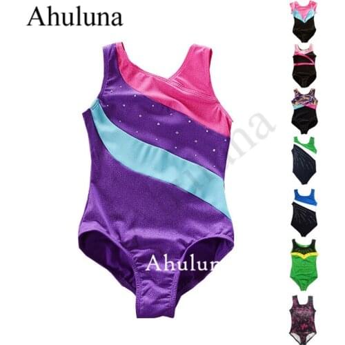 8 Colors Dance Clothes for Girls Ballet Leotard Toddler Sleeveless Gymnastics Leotard Professional Ballerina Train Costumes D029