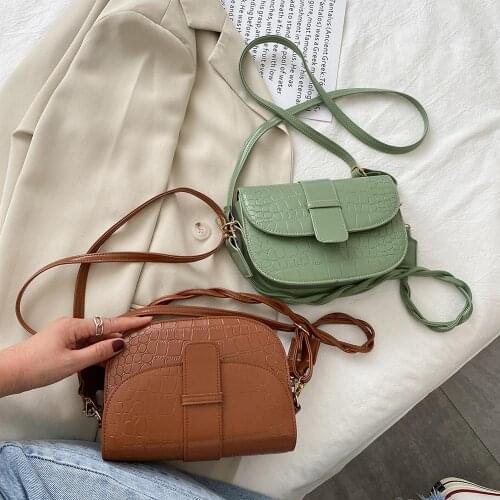 Women Stone Pattern Leather Tote Shoulder Bag Elegant Crossbody Underarm Handbag Youth Ladies Simple Versatile Bag