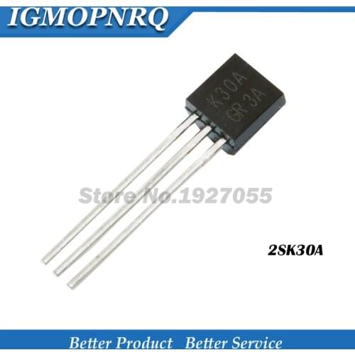 10PCS 2SK30A-Y 2SK30 K30A-Y 2SK30A K30A TO-92 TRANSISTOR NEW