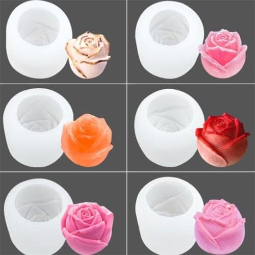 114x95mm Rose Flower Silicone Mold Crystal Mold UV Resin Epoxy Resin Craft Supplies Epoxy Resin Soft Mold DIY Accessoires