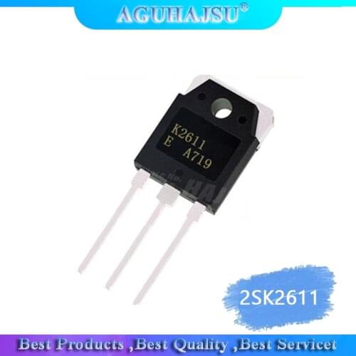 5pcs/lot K2611 2SK2611 TO-247 MOS FET Tube Welder original