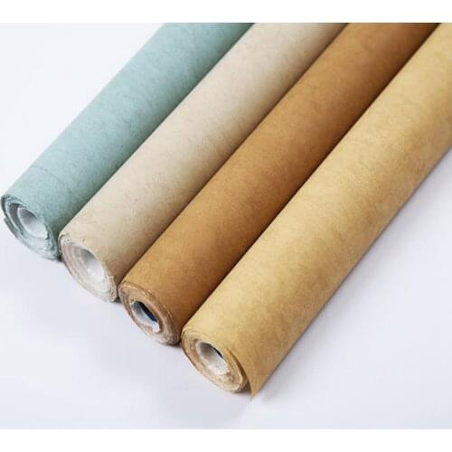5pc Vintage batik handmade pine flower paper Half-Ripe Xuan Rice Paperfour-foot brush rice paper calligraphy antique paper