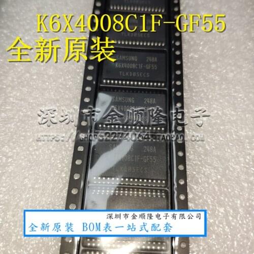 5pieces K6X4008C1F-GF55 Flash