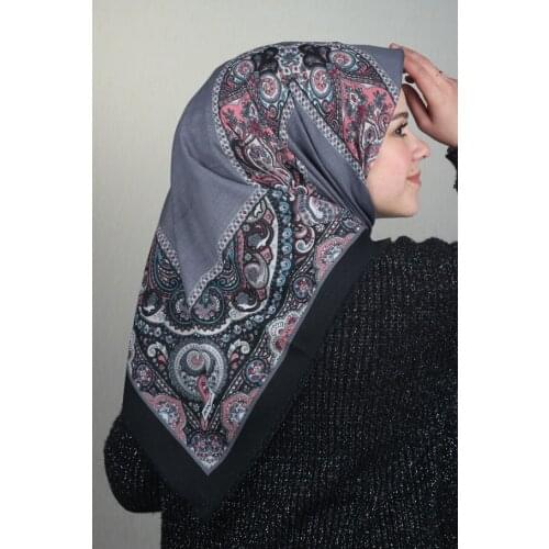 BONJELA PATTERNED COTON SCARF-DESEN-54-RENK-15