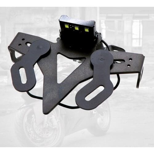 Tail License Plate Holder with LED Light Fender for YAMAHA MT 07 FZ07, Professional