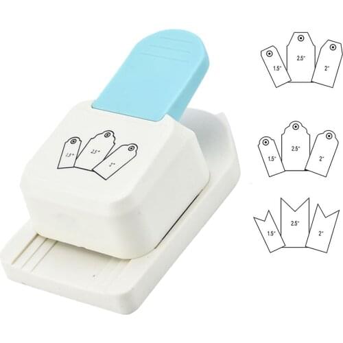 Puncher Clothing Tag Puncher Straight Gift Tag Paper Punches DIY Bookmark Manual Puncher for Scrapbooking Craft