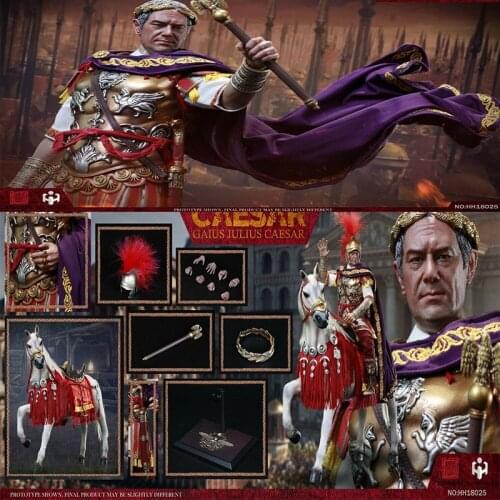 1/6th HAOYUTOYS Imperial Army Legion Caesar the Great HH18025 Action Figure & War Horse