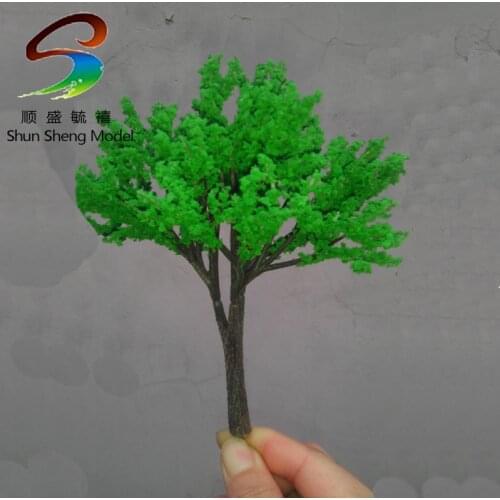 Model flower tree for model train railroad scenery accessory trees model 8cm