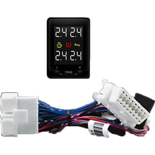 Tire Pressure Monitor TPMS OBD Monitor Button fatigue driving reminder safety kit For toyota corolla RAV4 highlander yaris vios
