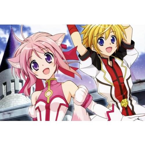 New Arrival DOG DAYS' Anime Posters On The Wall Modern Anime/Movie/Abstract Rectangle Poster Silk Fabric Cloth Wall Art Unframed