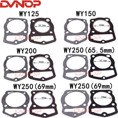 Gasket Suitable for WY125-A / C CB125 WY150 CB150 WY200 WY250 CB250 CBB250 gasket