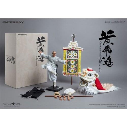 ENTERBAY Jet Li EB 1/6 Movie Series Full Set Of Dolls Huang Feihong The Grand Master Fan Collection Gift In Stock