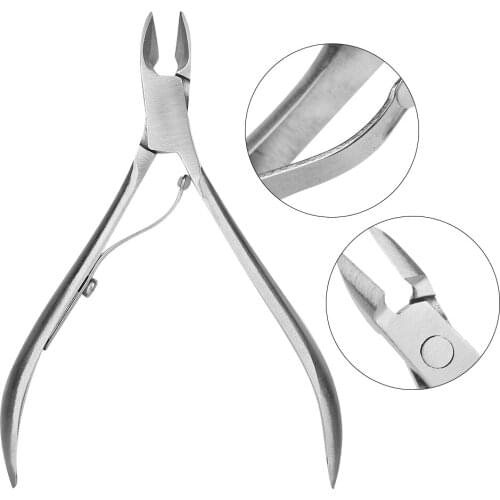 Nail Cuticle Nipper Dead Skin Remover Manicure Nail Art Tool Trimming Stainless Steel Nail Clipper Pedicure Foot Care Tool