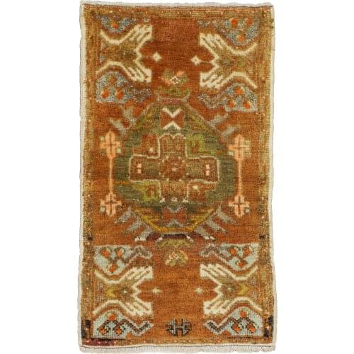Handmade Vintage Area Rugs Hand Woven Turkish Turkey Anatolian Traditional Motifs Carpet Home Decorative Antique Wool on Cotton