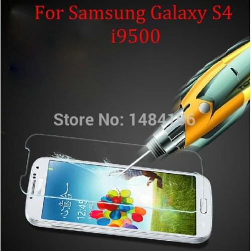 Film For Samsung Galaxy S4 Premium Anti-Explosion Tempered Glass Screen Protector Film For samsung galaxy s4 i9500 +safe package