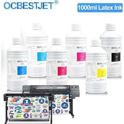 1000ml/Bottle Original Latex Ink For HP 789 792 For HP Latex L25500 210 260 280 For HP Designjet L26100 L26500 L28500 Printer