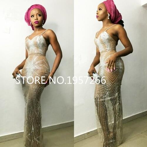 African Lace Fabric 2021 High Quality Lace Silver Bridal Lace Fabric With Glitter Nigerian Tulle Mesh Lace Fabrics Gold M16903