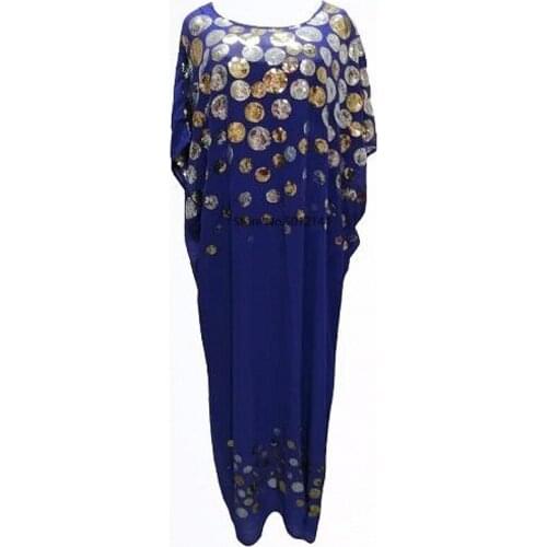 Dashiki African Dresses For Women 2020 New African Loose Design 2 Piece Womens 3/4 Sleeve Dashiki Dress For Lady