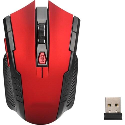 X20 2.4G Wireless Mouse 6 Buttons Optical Mouse Adjustable 2000DPI Wireless Gaming Mouse Gamer Mouse PC Mice for Computer Laptop