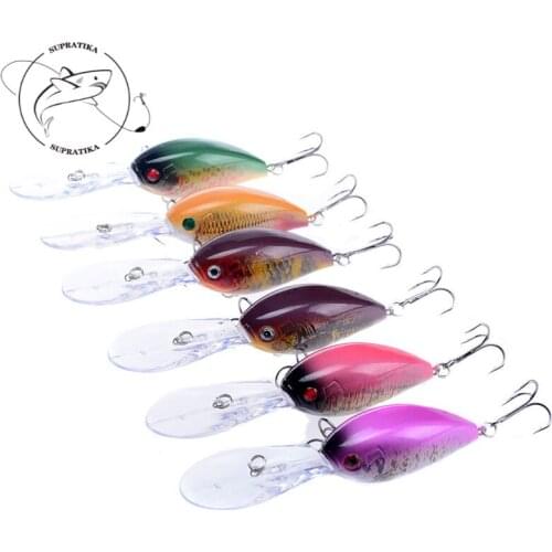 Bionic Crank 11cm/18g Anti-Corrosion Plastic High Quality Fishing Bait 3D Eyes Diving Depth 0.5-4M Fishing Lure Hard Bait