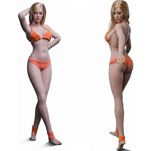 1/6 Pale /Suntan TBLeague Super Flexible Female Body S32A S33B 29.4cm Hight Seamless Body fit 12‘’ female figure body