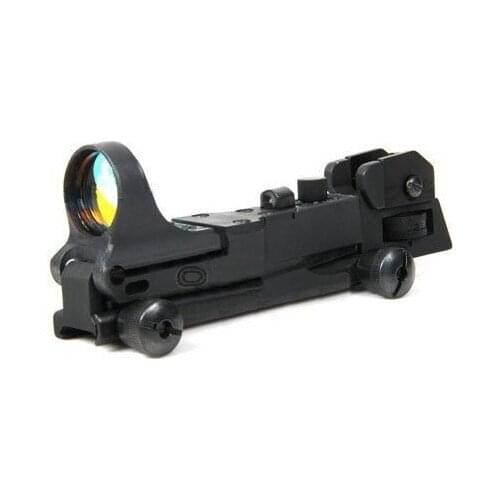 Quick detachable 1x29 tactical red dot sight/red dot scope with adjustable rear sight