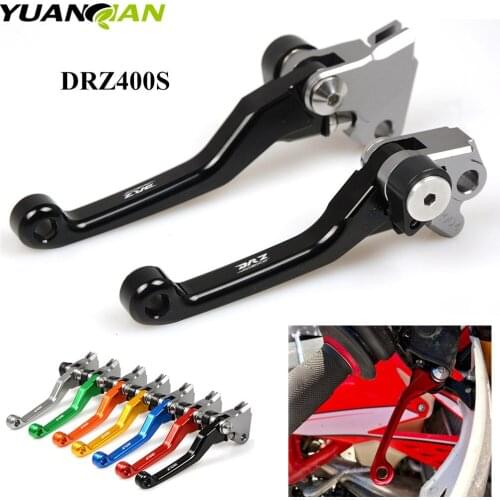 CNC Pivot Clutch Brake Levers For Suzuki DRZ400S DRZ400SM DRZ400 DRZ400S DRZ 400 S 2000-2015 Enduro Supermotard Dirt Bike