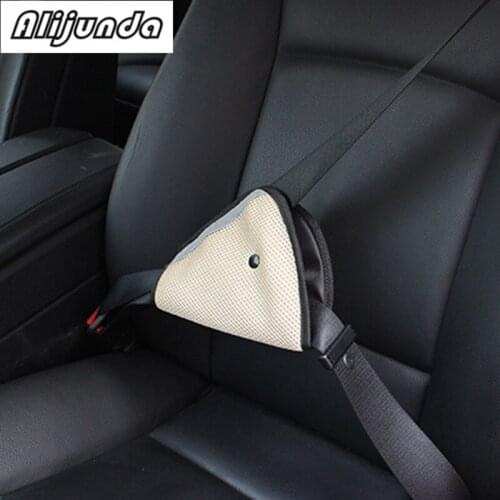 Alijunda Triangle baby child car seat belt adjustment device for Ford Focus Fusion Escort Kuga Ecosport Fiesta Falcon Mondeo