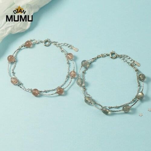 DIANMUMU Pink Bracelets