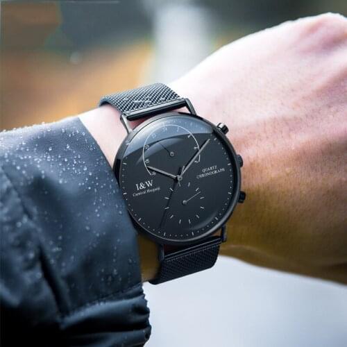 CARNIVAL Casual Sport Watches for Men Top Brand Luxury Military Stainless Steel Wrist Watch Man Clock Fashion Wristwatch 2021