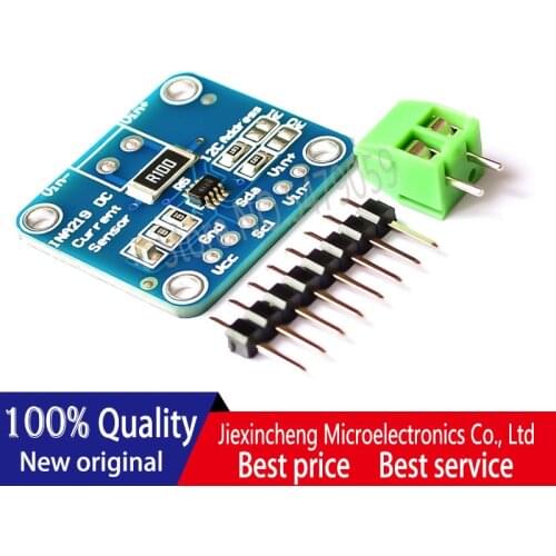 MCU-219 INA219 I2C interface zero drift Bidirectional current / power monitoring sensor mode New original