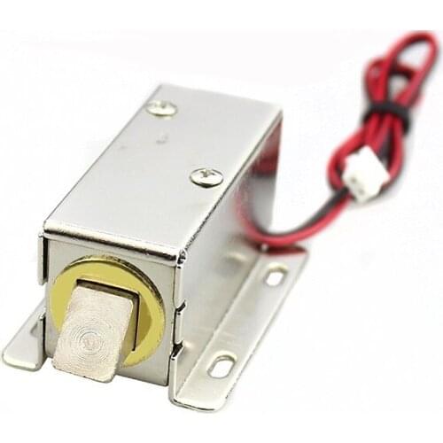 DC12V 24V Power on to lock/open fail safe type Metal Storage Electric Cabinet lock fail secure type Access Control Accessories