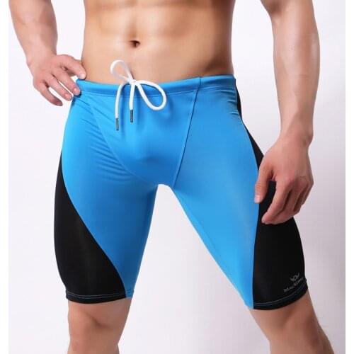 Beach Summer Compression Shorts Men Fashion Spliced Short Leggings Joggers Quick-drying Skinny Fitness Shorts Men