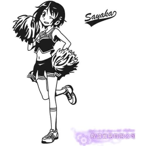 Puella Magi Madoka Magica Sticker Anime Cartoon Car Decal Sticker Vinyl Wall Stickers Decor Home Decoration