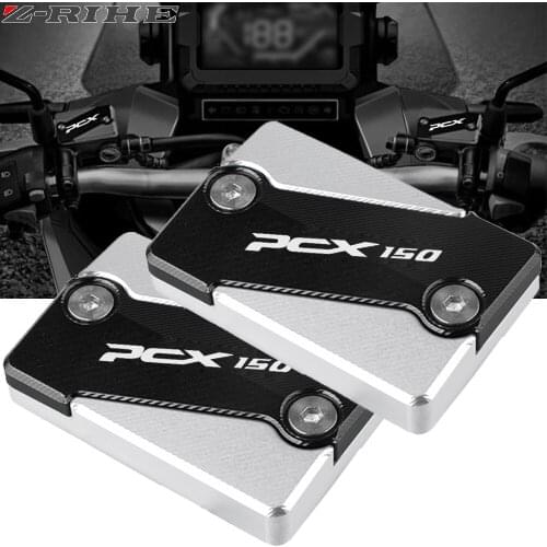 Motorcycle Front Brake Master Clutch Cylinder Fluid Reservoir Cover Oil Cap Protector For HONDA PCX 125 PCX 150 PCX150 2015-2019