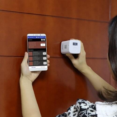 APP Portable Digital Colorimeter Color Difference Meter Color Analyzer 8mm LS171