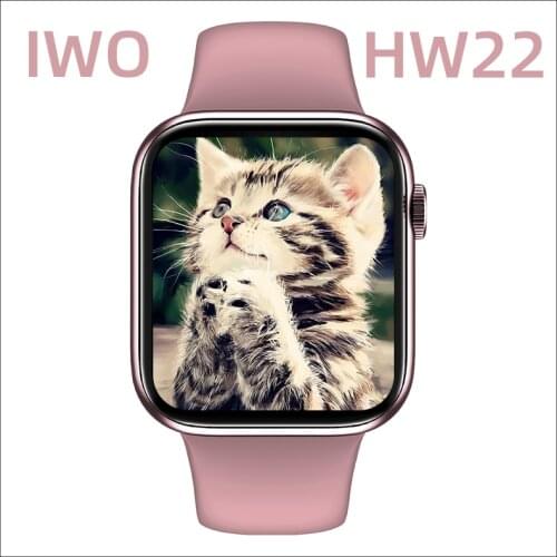 Smart Watch men 2021 iwo series6 HW22 Sport Watches ecg Heart Rate Moniter for women men smartwatch 1.75inch for IOS Android