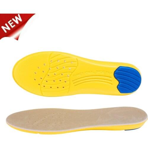 Sport Damping Insoles Support High Arch Insoles Stretch Breathable Feet Soles Pad Orthotic Shoes Running Cushion Unisex Insoles