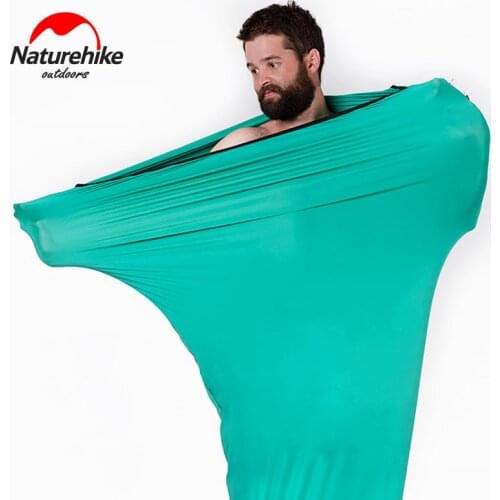 Naturehike Outdoor Travel High Elasticity Sleeping Bag Liner Portable Carry Sheet Hotel Anti Dirty Sleeping Bag