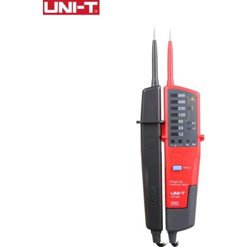 UNI-T UT18A Voltmeter 690V AC DC Voltage Meter Waterproof Test Pen LED Indication Auto Range Worklight