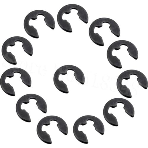 12pcs 02037 E-Clip 2.5 For HSP 1/10 RC Car Spare Parts Replacement Hardware Redcat Himoto Team Associated Axial Traxxas Model