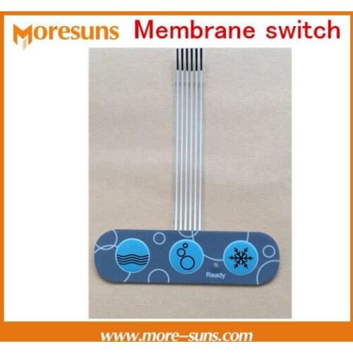 20pcs Custom Made Membrane Awitch / Membrane Panel PC/ PET/ PVC Membrane Overlay Touch Panel Switch Touch Keypad