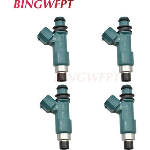 4pcs/lot With video Flow Matched Fuel Injectors Nozzle 15710-65J00 FJ1053 67660 4G2199 for 09-07 for SUZUKI SX4